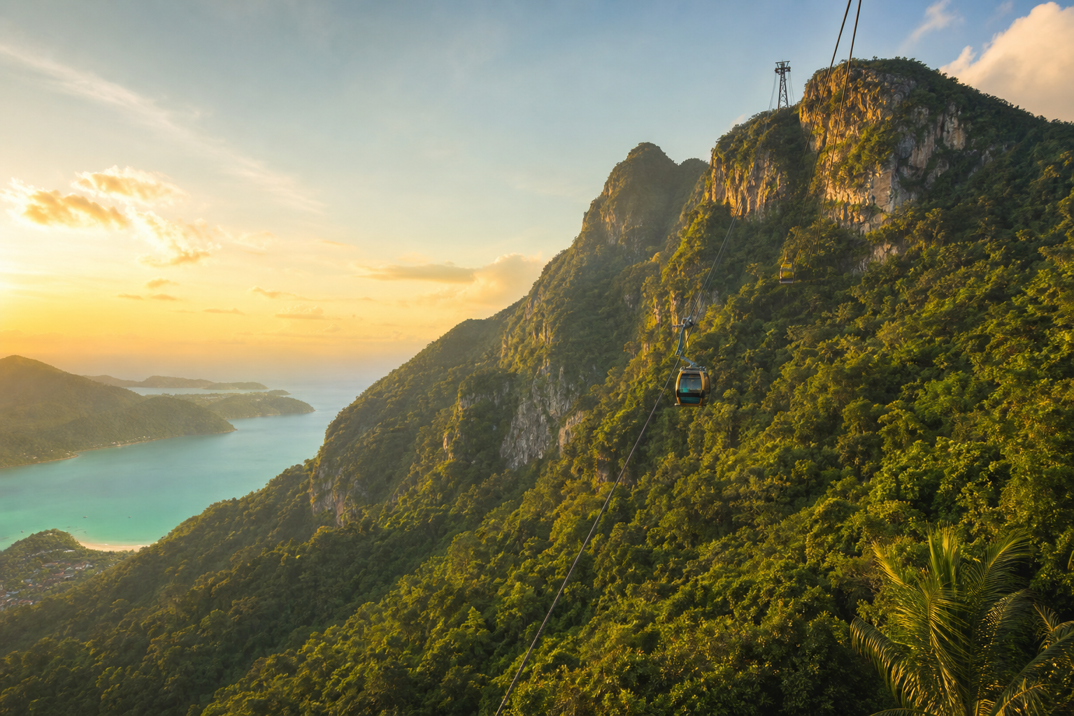 Langkawi's cable car is the cheapest good decision on the island. The mangroves on the other side of it are the better half of the day.